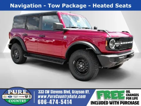 Red 2026 Ford Bronco Big Bend for sale in Grayson, KY