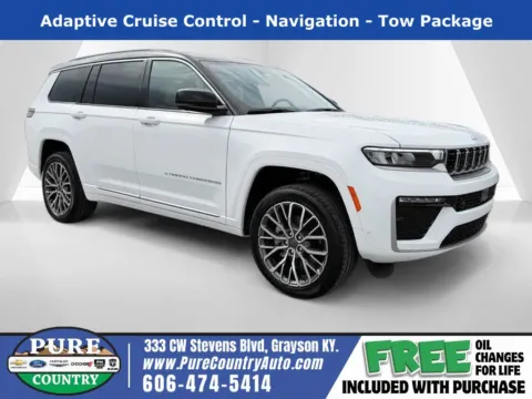 White 2026 Jeep Grand Cherokee L Summit for sale in Grayson, KY