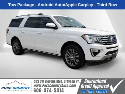 White 2021 Ford Expedition Max Limited for sale in Grayson, KY