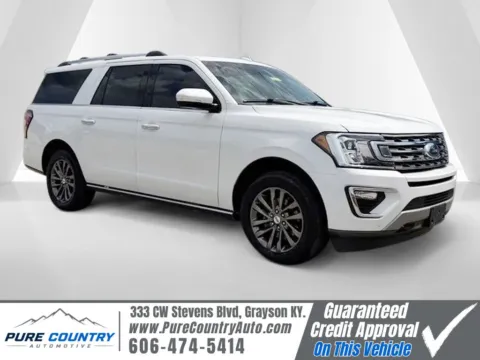 White 2021 Ford Expedition Max Limited for sale in Grayson, KY