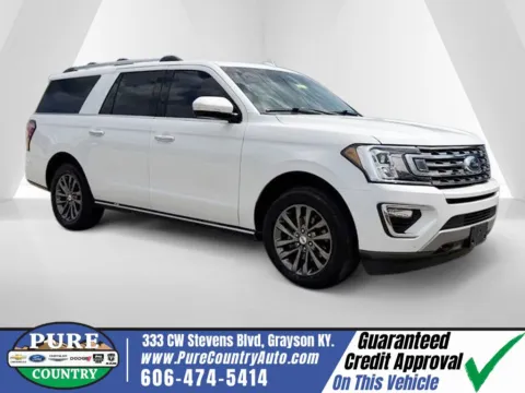 White 2021 Ford Expedition Max Limited for sale in Grayson, KY