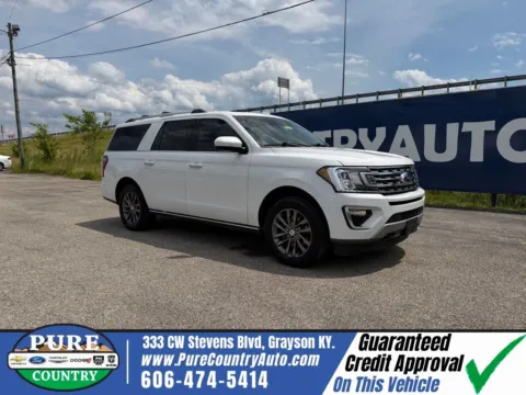 White 2021 Ford Expedition Max Limited for sale in Grayson, KY