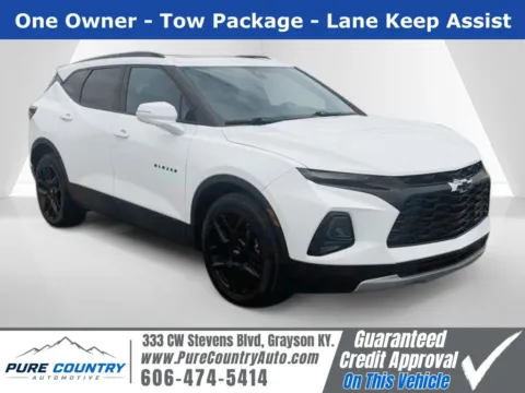 White 2022 Chevrolet Blazer LT for sale in Grayson, KY