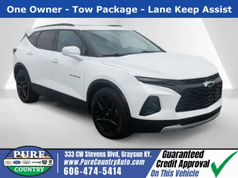 White 2022 Chevrolet Blazer LT for sale in Grayson, KY