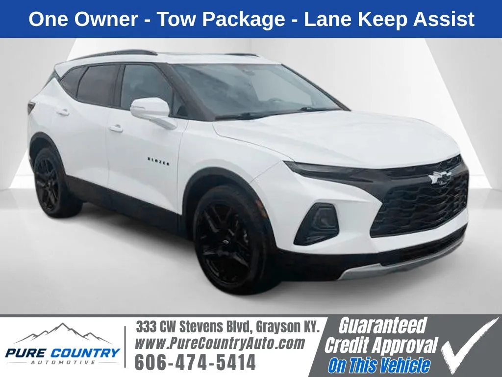 White 2022 Chevrolet Blazer LT for sale in Grayson, KY