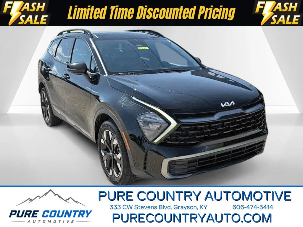 Black 2023 Kia Sportage X-Line for sale in Grayson, KY
