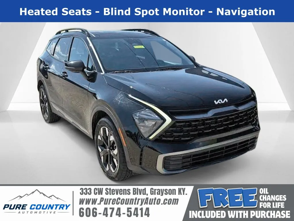 Black 2023 Kia Sportage X-Line for sale in Grayson, KY