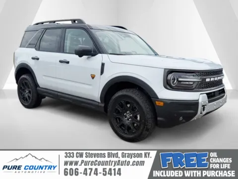 White 2026 Ford Bronco Sport Badlands for sale in Grayson, KY