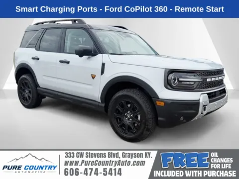 White 2026 Ford Bronco Sport Badlands for sale in Grayson, KY