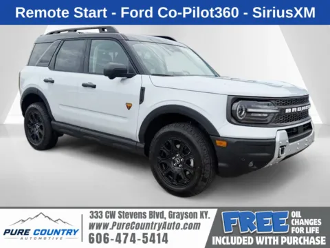 White 2026 Ford Bronco Sport Badlands for sale in Grayson, KY