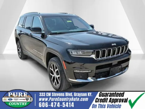 Black 2024 Jeep Grand Cherokee L Limited for sale in Grayson, KY