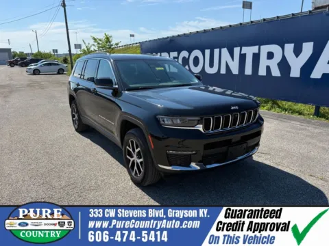 Black 2024 Jeep Grand Cherokee L Limited for sale in Grayson, KY