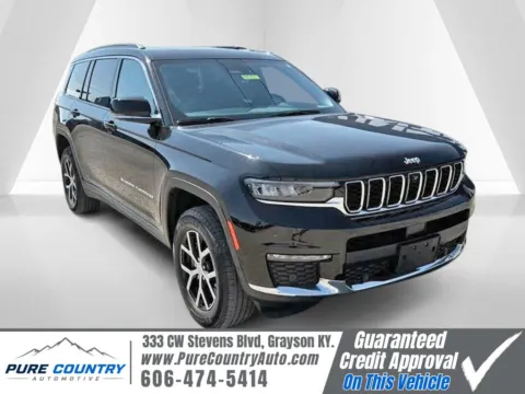 Black 2024 Jeep Grand Cherokee L Limited for sale in Grayson, KY
