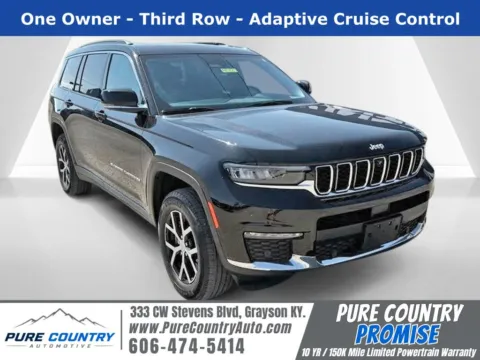 Black 2024 Jeep Grand Cherokee L Limited for sale in Grayson, KY
