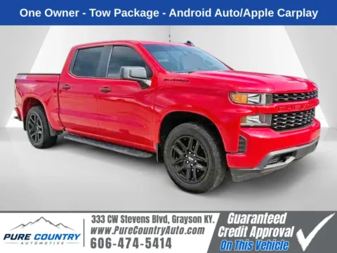 Red 2022 Chevrolet Silverado 1500 LTD Custom for sale in Grayson, KY
