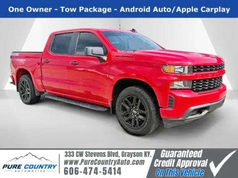 Red 2022 Chevrolet Silverado 1500 LTD Custom for sale in Grayson, KY