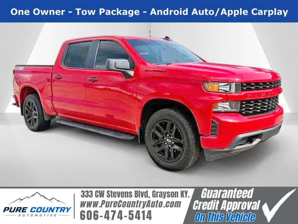 Red 2022 Chevrolet Silverado 1500 LTD Custom for sale in Grayson, KY