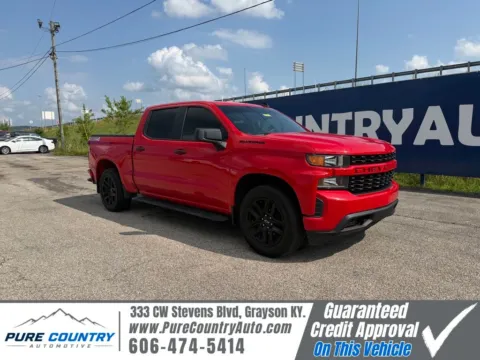 Red 2022 Chevrolet Silverado 1500 LTD Custom for sale in Grayson, KY