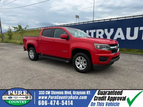 Red 2018 Chevrolet Colorado LT for sale in Grayson, KY