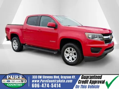 Red 2018 Chevrolet Colorado LT for sale in Grayson, KY