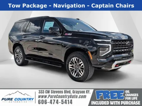 Black 2026 Chevrolet Tahoe Z71 for sale in Grayson, KY