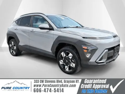 Gray 2024 Hyundai Kona SEL for sale in Grayson, KY