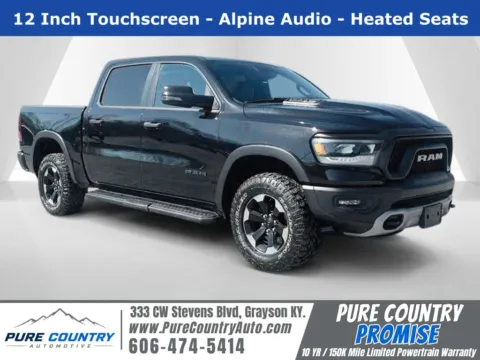 Black 2023 Ram 1500 Rebel for sale in Grayson, KY