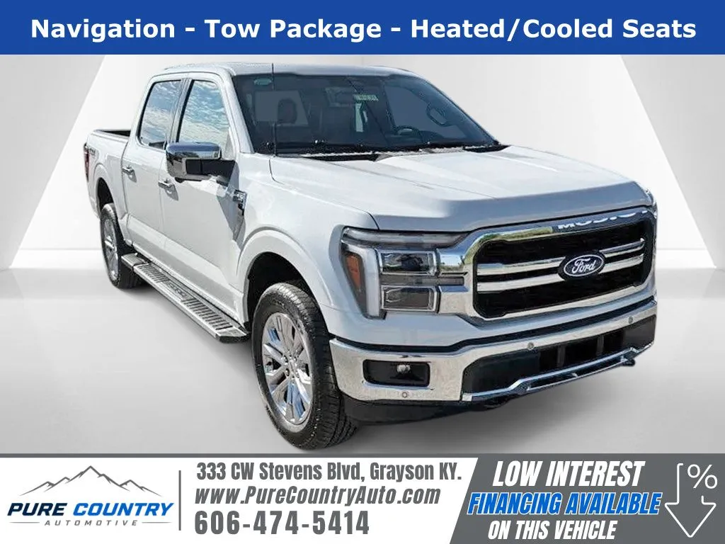 White 2026 Ford F-150 Lariat for sale in Grayson, KY