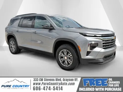 Gray 2026 Chevrolet Traverse LT for sale in Grayson, KY