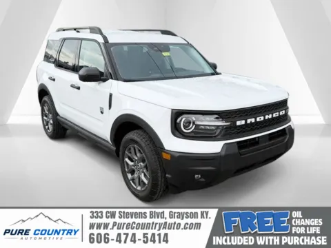 White 2026 Ford Bronco Sport Big Bend for sale in Grayson, KY