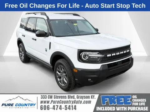 White 2026 Ford Bronco Sport Big Bend for sale in Grayson, KY