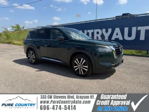 Green 2023 Nissan Pathfinder Platinum for sale in Grayson, KY