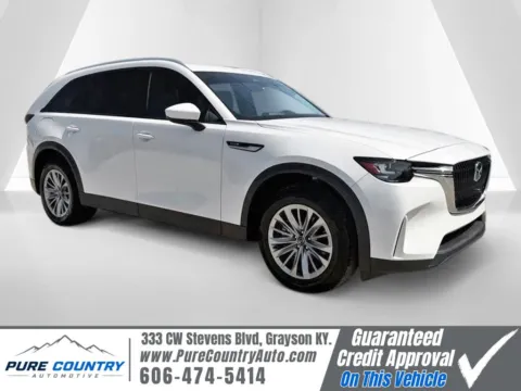 White 2024 Mazda CX-90 PHEV Preferred for sale in Grayson, KY