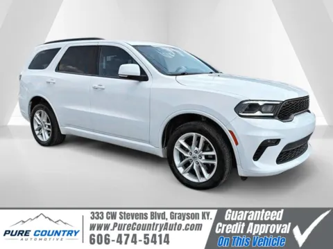 White 2021 Dodge Durango GT Plus for sale in Grayson, KY