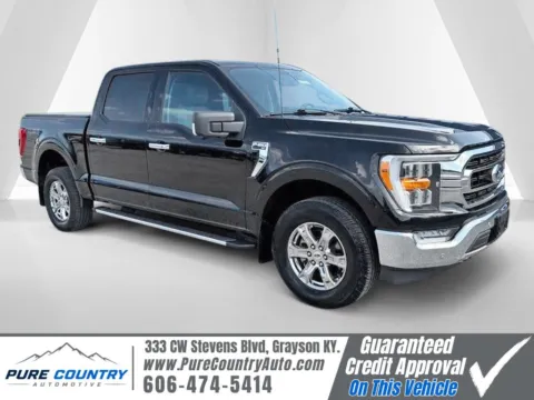 Black 2021 Ford F-150 XLT for sale in Grayson, KY