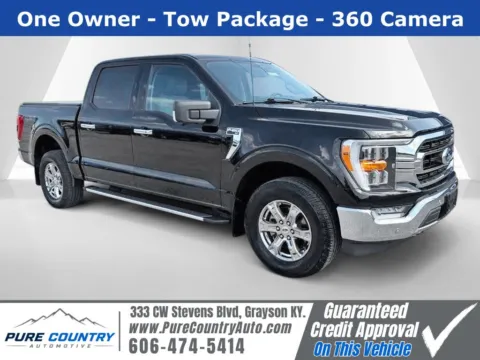 Black 2021 Ford F-150 XLT for sale in Grayson, KY