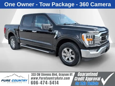 Black 2021 Ford F-150 XLT for sale in Grayson, KY