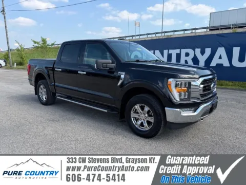 Black 2021 Ford F-150 XLT for sale in Grayson, KY