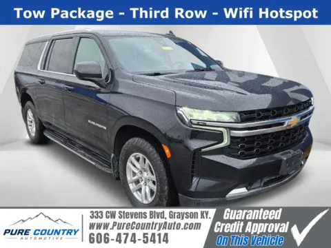 Black 2021 Chevrolet Suburban LS for sale in Grayson, KY