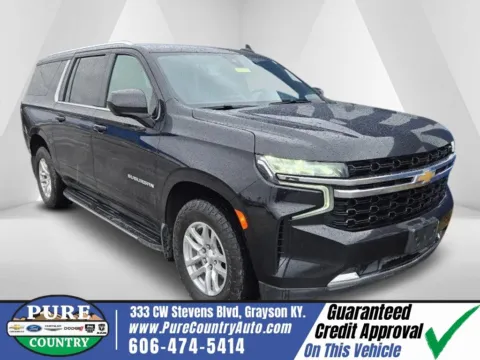 Black 2021 Chevrolet Suburban LS for sale in Grayson, KY