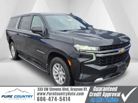 Black 2021 Chevrolet Suburban LS for sale in Grayson, KY