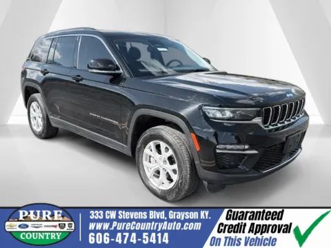 Black 2023 Jeep Grand Cherokee Limited for sale in Grayson, KY