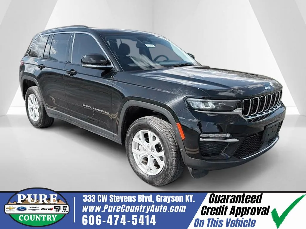Black 2023 Jeep Grand Cherokee Limited for sale in Grayson, KY