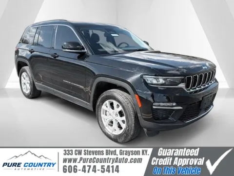 Black 2023 Jeep Grand Cherokee Limited for sale in Grayson, KY