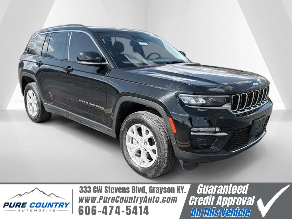Black 2023 Jeep Grand Cherokee Limited for sale in Grayson, KY