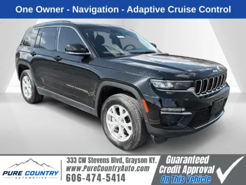 Black 2023 Jeep Grand Cherokee Limited for sale in Grayson, KY