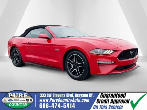 Red 2019 Ford Mustang GT Premium for sale in Grayson, KY