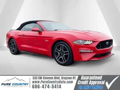 Red 2019 Ford Mustang GT Premium for sale in Grayson, KY