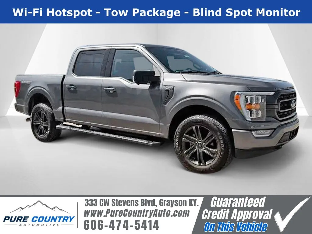 Gray 2021 Ford F-150 XLT for sale in Grayson, KY
