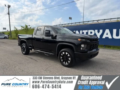 Black 2020 Chevrolet Silverado 2500HD Custom for sale in Grayson, KY